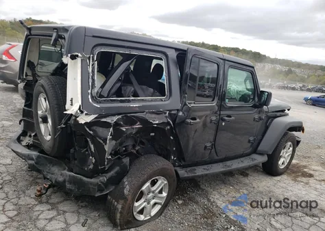 2023 Jeep Wrangler Sport из США, поврежденный, VIN 1C4HJXDG5PW507791